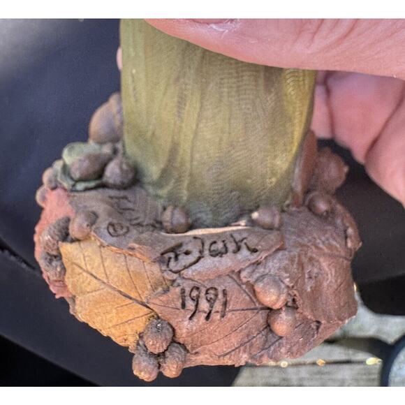 Vtg 1991 Cairn Studios Tom Clark “Erin Gō Brägh” Irish Gnome Figurine - 6.5” S88 - Picture 6 of 9